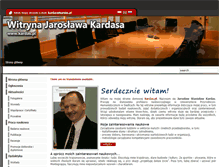 Tablet Screenshot of kardas.pl